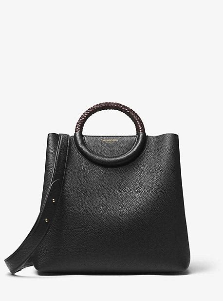 Skorpios Pebbled Leather Market Bag – Michael Kors 